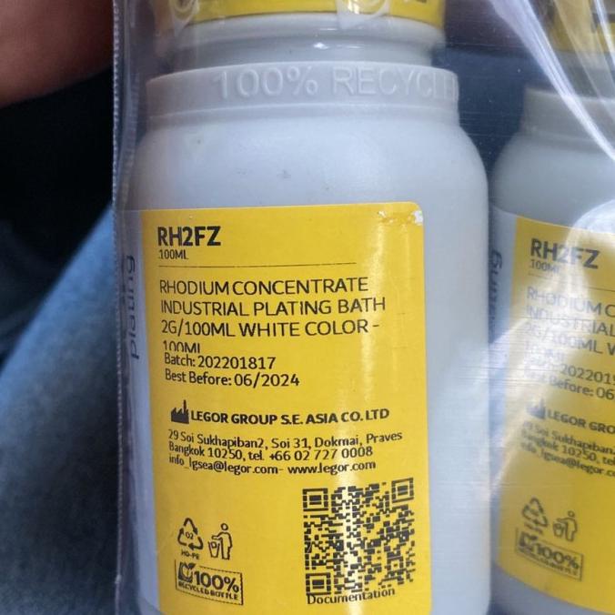 populer] Rodhium Legor RH2FZ 500ml Siap pakai (50ml RH2FZ + 450ml Aquabidest)