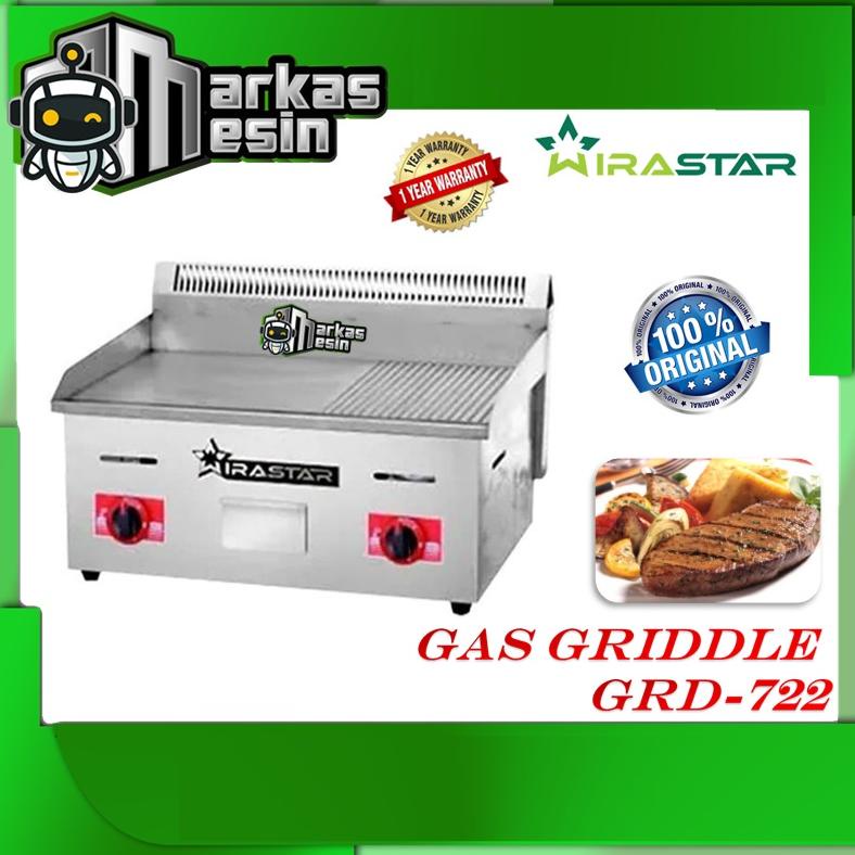 TER-UPDATE MESIN PEMANGGANG STEAK / GAS GRIDDLE WIRASTAR GRD-722 #ORIGINAL