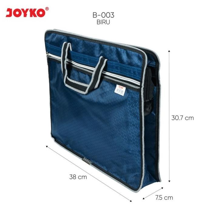 

:::::::] Tas Dokumen Kain Joyko B-003 B003 - Biru / Document Bag