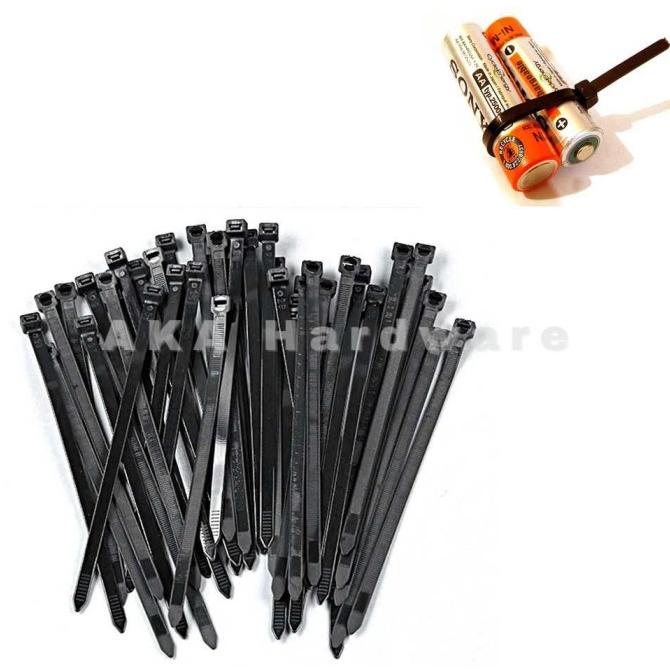 

*#*#*#*#] Kabel Tis Ties Self Locking Wire Zip 3x150 mm 1000 PCS