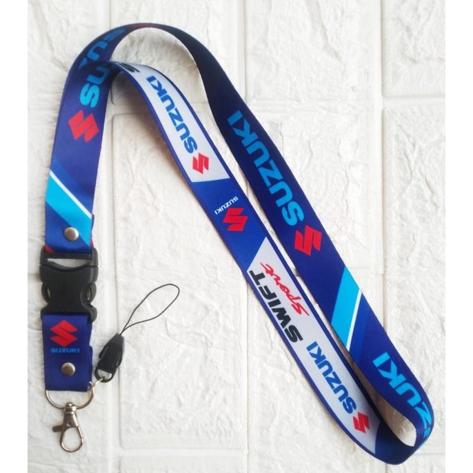 

@@@@] Lanyard Tali Gantungan ID Card SUZUKI 2,5cm Free StrapHP/Flashdisk