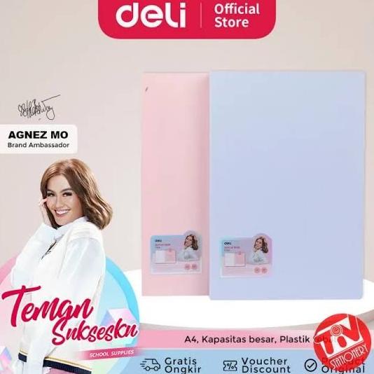 

Buruan serbu] DELI DISPLAY BOOK CLEAR HOLDER DOCUMENT KEEPER MAP ISI BANYAK PLASTIK