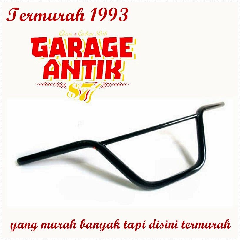 Stang Motor CB palang Trail tril vintange jadul hitam W175 tiger  Sparepart Motor Jadul