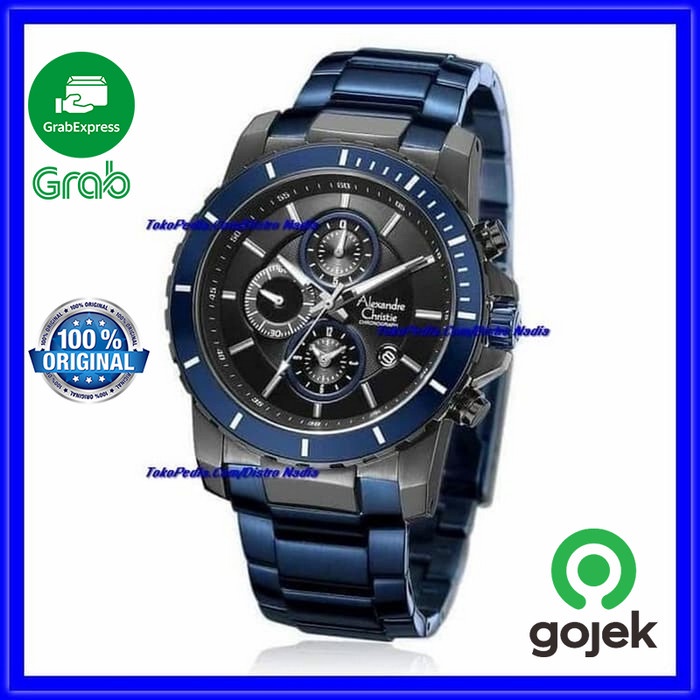 Jam Tangan Alexandre Christie Pria Jam Ac Cowok Original