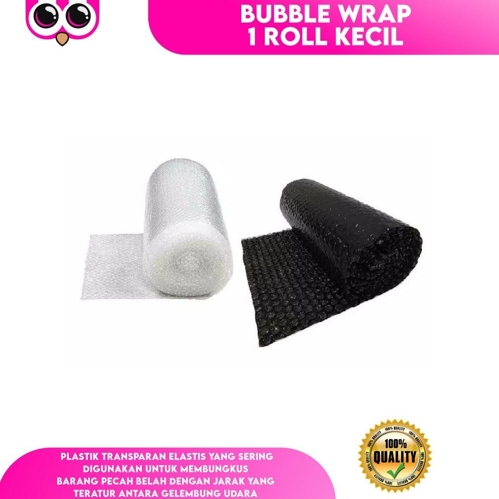 

New Sale !!! Bubble Wrap Hitam 1Roll Kecil Uk 125X50M - Langsung Kirim
