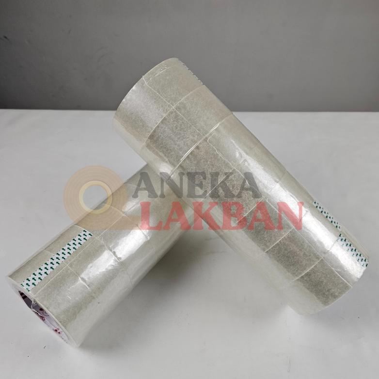 

Diskon [1 Roll Isi 7 Pcs] Horici Lakban Opp Bening Coklat 2" Inch 42Mm X 90 Yard Isolasi Bening Coklat Termurah Clmm85
