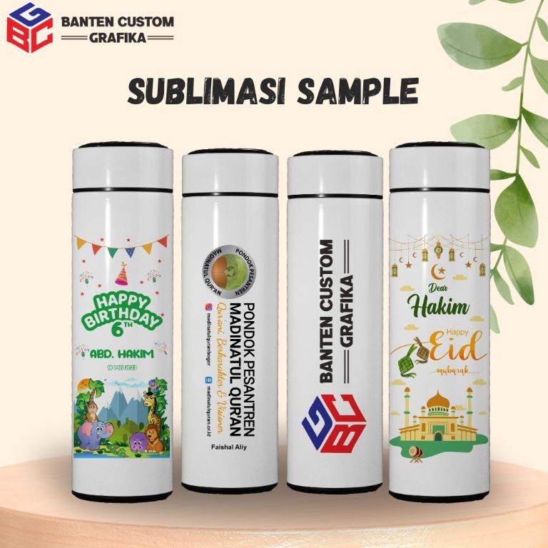 

DSRK5816 Tumbler Custom Desain Print Poto dan Text Suka suka Botol Karakter