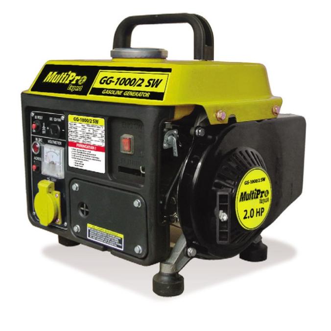 Genset Multipro Gg 1000 / 2 Sw Mesin Pembangkit Listrik Gg-1000/2 Sw Genset