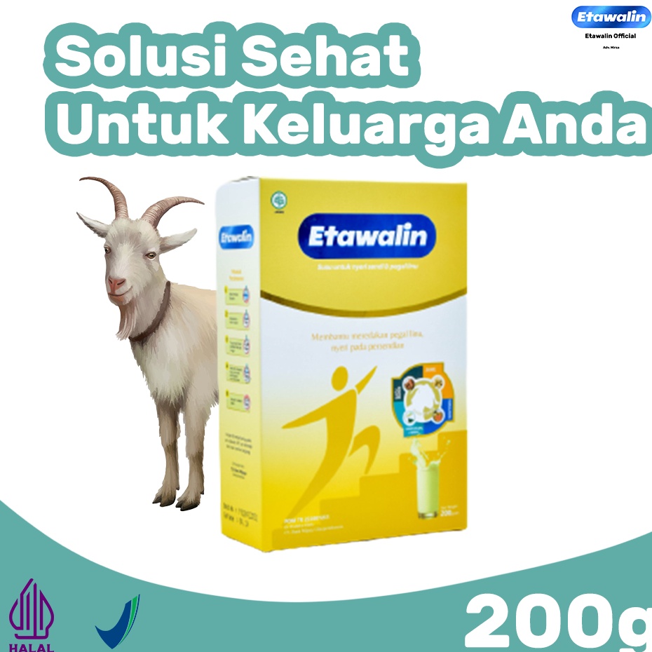 

PCLR0848 Original Etawalin - Membantu meredakan pegal linu dan nyeri persendian