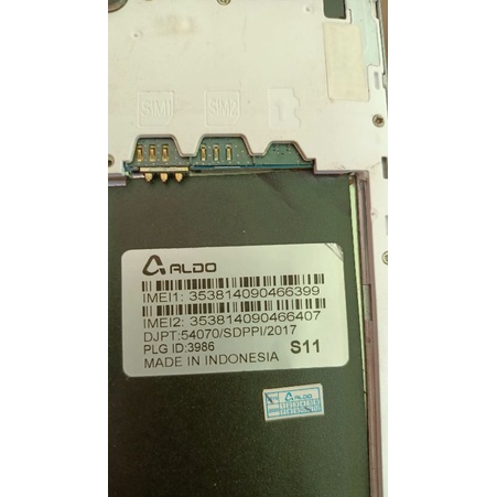 Aldo S11 lcd Ori normal minus matot