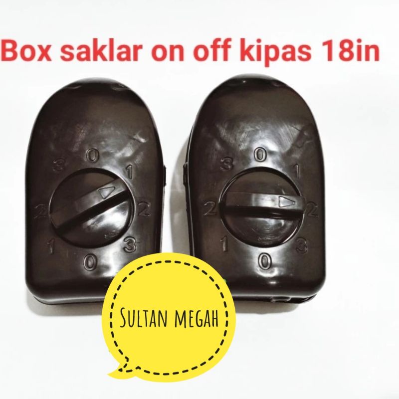 BOX SAKLAR ON OFF UNTUK KIPAS ANGIN 18IN