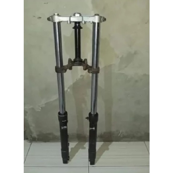 shok depan original copotan motor suzuki rgr 150 sss 1997 siap pasang garansi sparepart