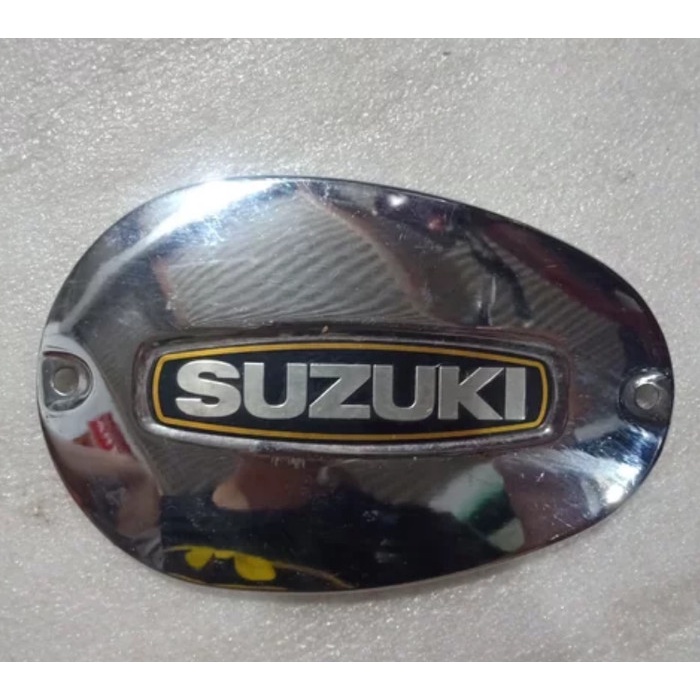 cover pelatina motor suzuki a100 emblem bak mesin suzuki a100 ori nos garansi sparepart