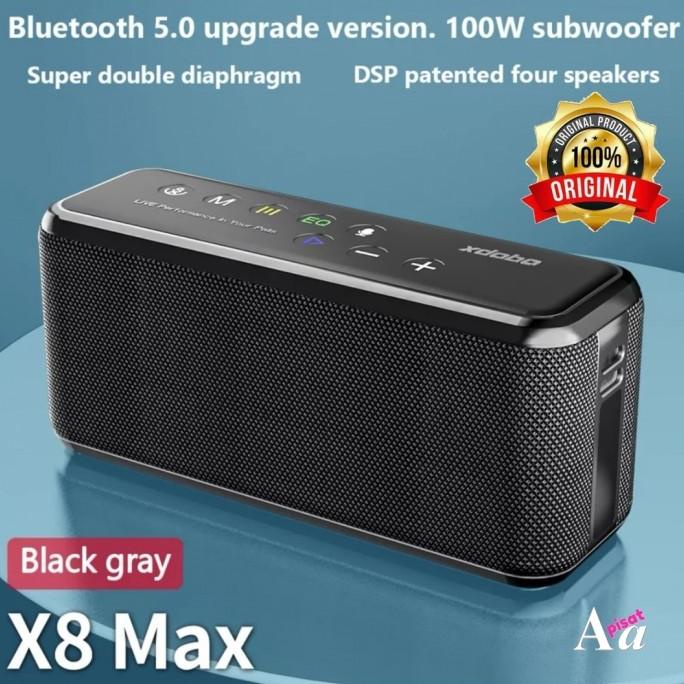 Speaker Bluetooth Wireless Xdobo X8 Max 100W Original Subwoofer Audio