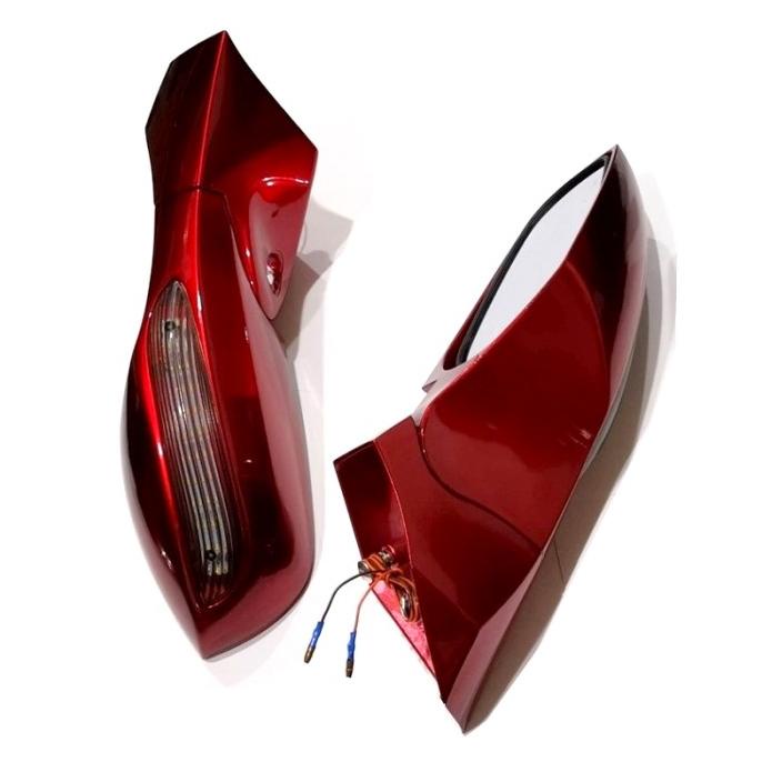 Kaca Spion Lipat T2B Variasi Motor Yamaha Nmax Ori Modish Racing Red
