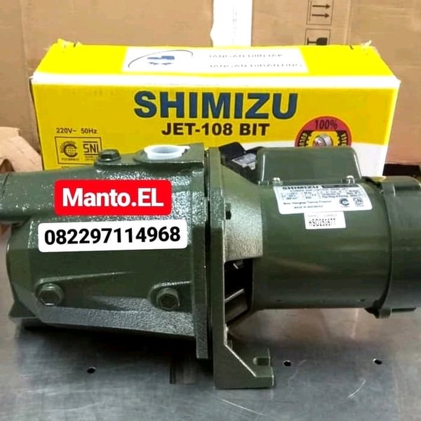 Pompa Mesin Air Semi Jet Pump Shimizu Jet 108 Bit