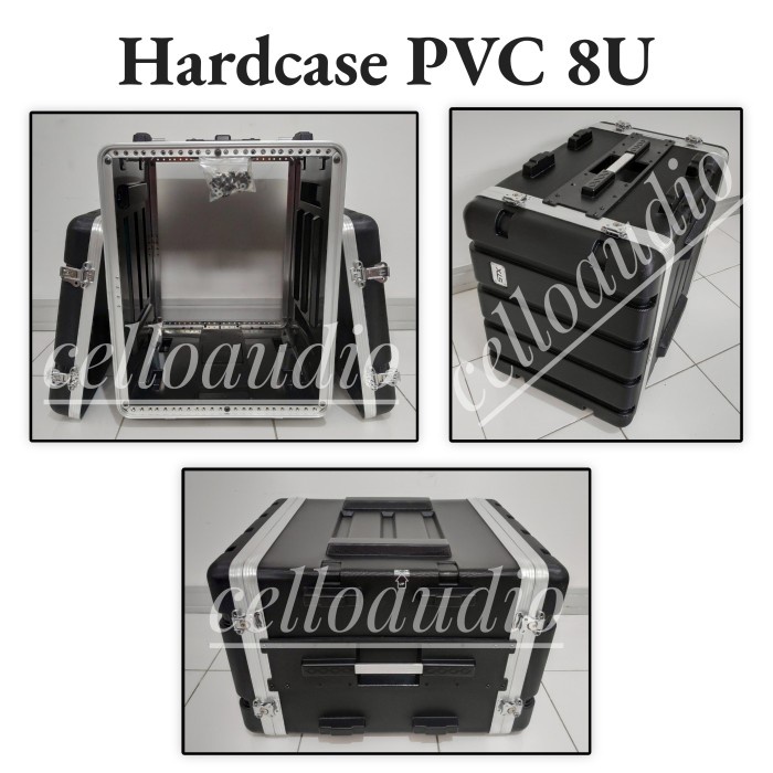 Koper Hardcase Pvc 8U Stx Audio Sound System Hardcase Fiber