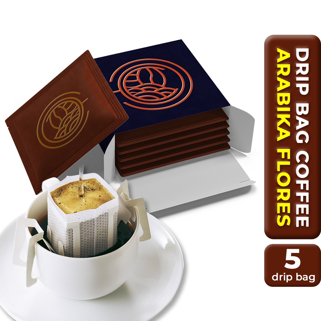 

Arutala Drip Bag/Filter Bag Coffee : Arabika Flores Bajawa 5 Drip Bag