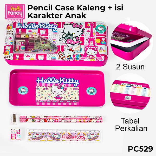 

Tempat Pensil Kaleng Anak Set / Kotak Pensil / Pensil Case Pc529