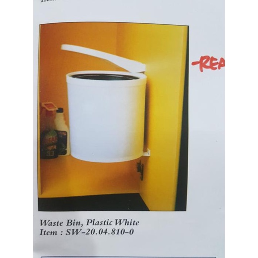 Tong Tempat Sampah Plastik Vitco Waste Bin Plastic