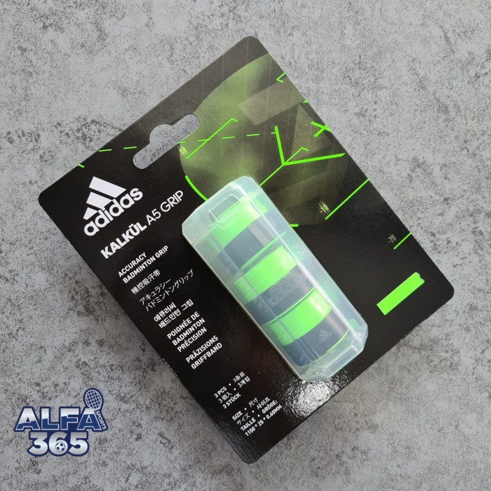 Bestseller Grip Badminton Adidas Kalkul A5 - Isi 3 - Grip Tacky Lengket Original
