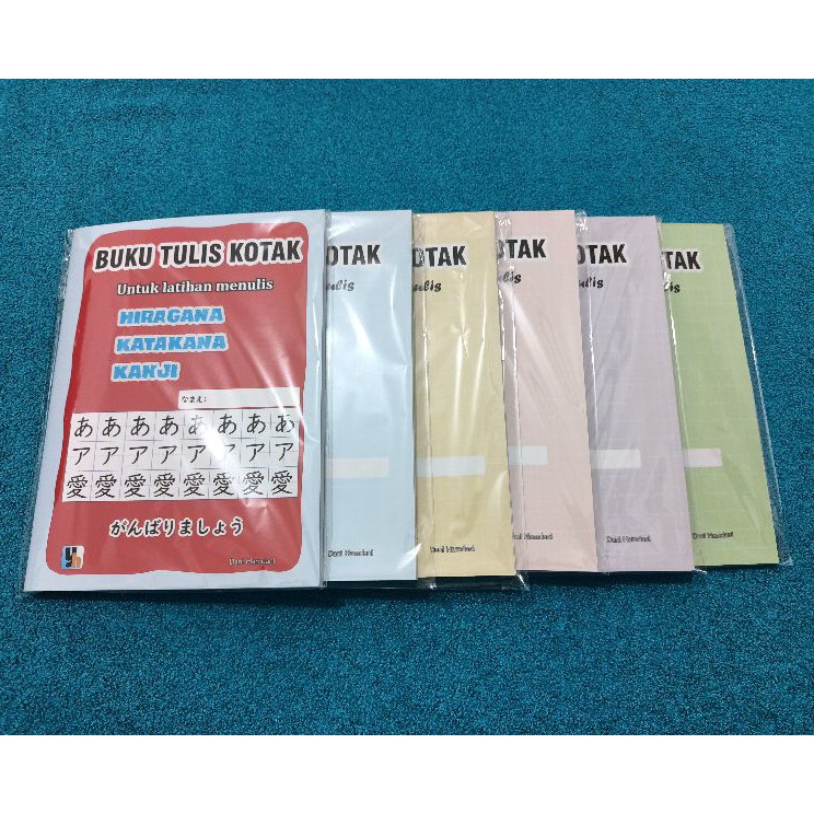 

Action NowZz6Z0 Buku tulis kotak Hiragana, Katakana, Kanji
