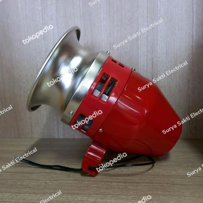 TERBARU  Motor Sirene MS-390 220V / Siren MS390 220Volt / Alarm MS 390