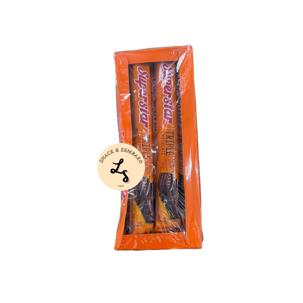 

11.11 sale Roma Superstar Triple Chocolate Isi 12 pcs @16gr