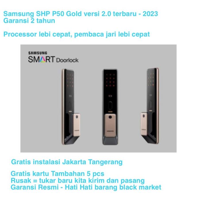 TERBARU  Samsung Smart Door Lock SHS-P50