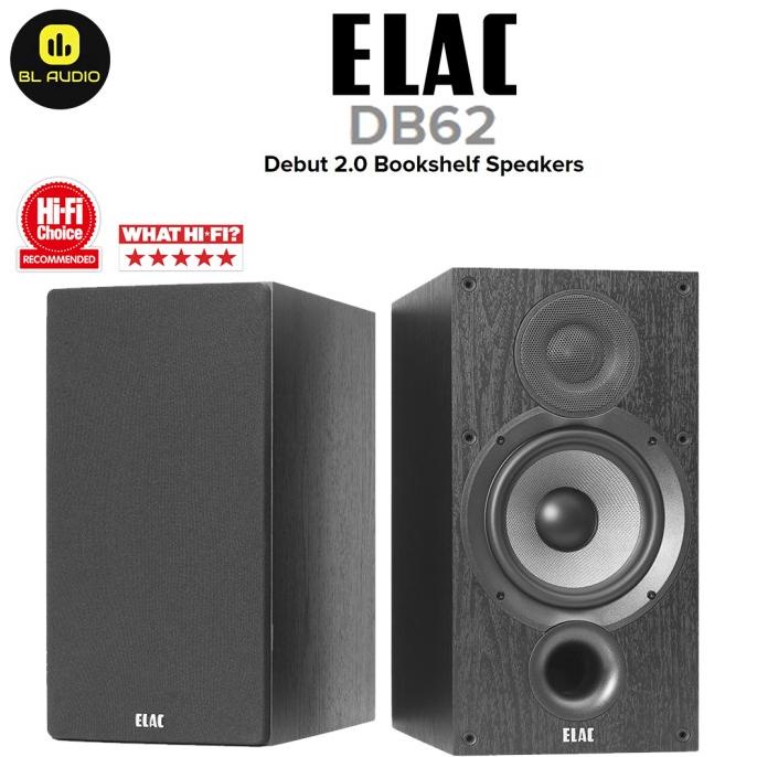 Elac Debut B6.2 B62 B6 2 Bookshelf Speaker elac b6 2 b6.2