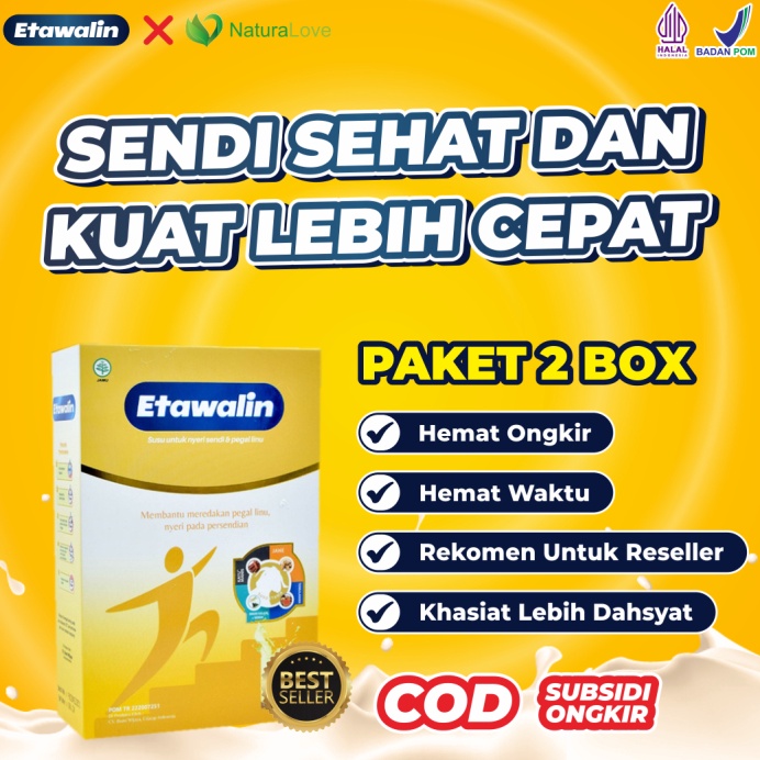 

ZFPC6805 Promo 2 BOX Susu Etawalin Mengatasi MasalahTulang & Sendi @200gram