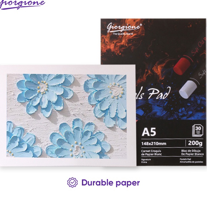 

STR401 Giorgione Crayon Oil Pastel Book Paper 200gsm G-PT30 ++