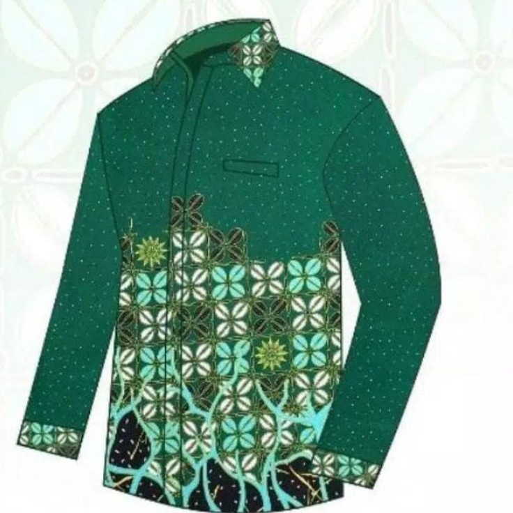 SGYF4862  BATIK MUHAMMADIYAH || KAIN BATIK NASIONAL MUHAMMADIYAH