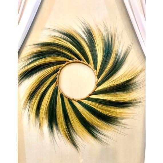 HIASAN DINDING RAYUNG | RAYUNG FRAME NO MIRROR | RAYUNG BULAT MOTIF