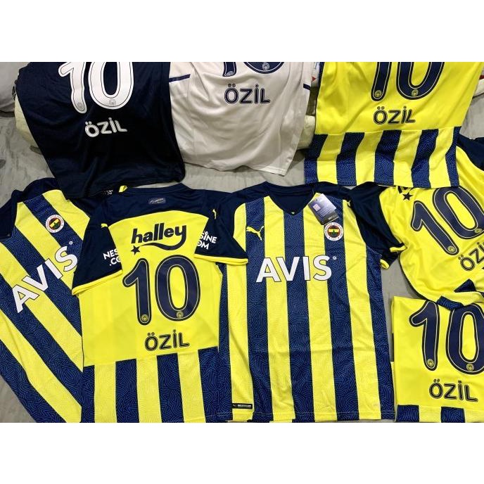 Barang Terbaru  Jersey Bola Fenerbahce Ozil Original 21/22 Home Josephinebarbarashop