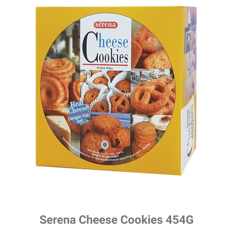 

Serena Cheese Cookies 454G 454 Gram Biskuit Keju