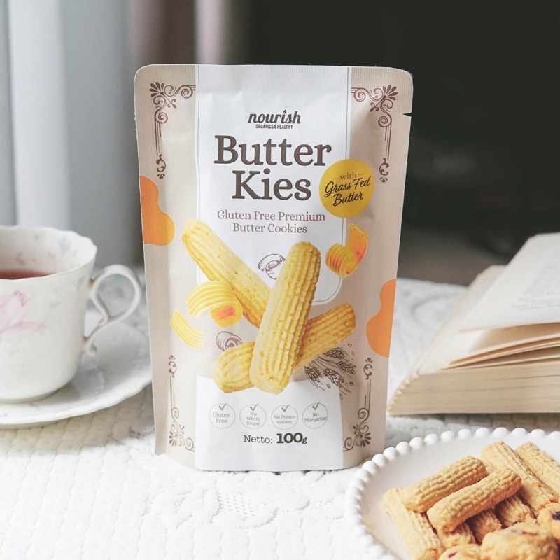 

Grass Fed Butter Cookies - Gluten Free