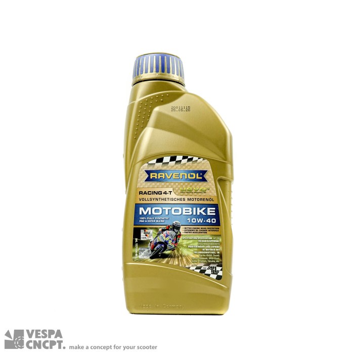 Terlaris Oli Mesin Ravenol Racing Usvo 10W40 2V / 3V / I-Get