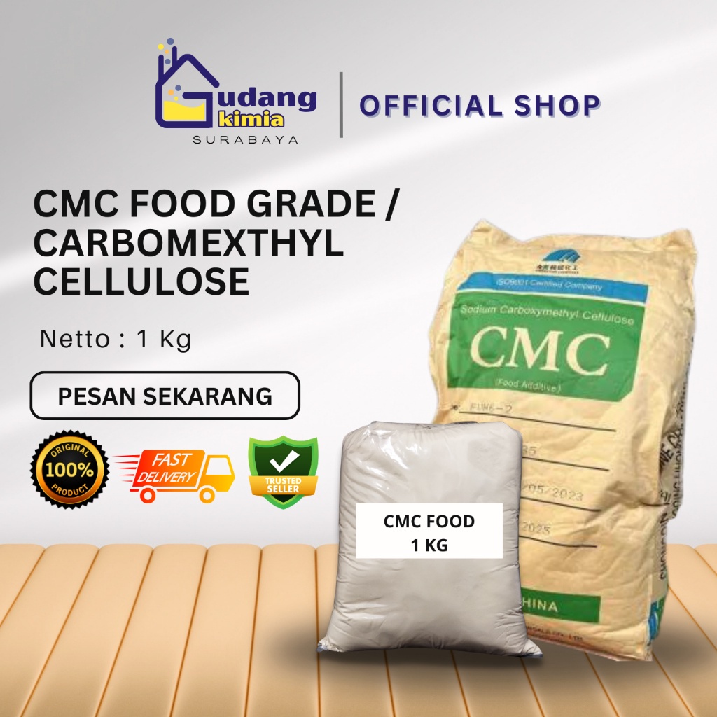 CMC / Carboxmethil Cellulose / Food Grade 1 KG