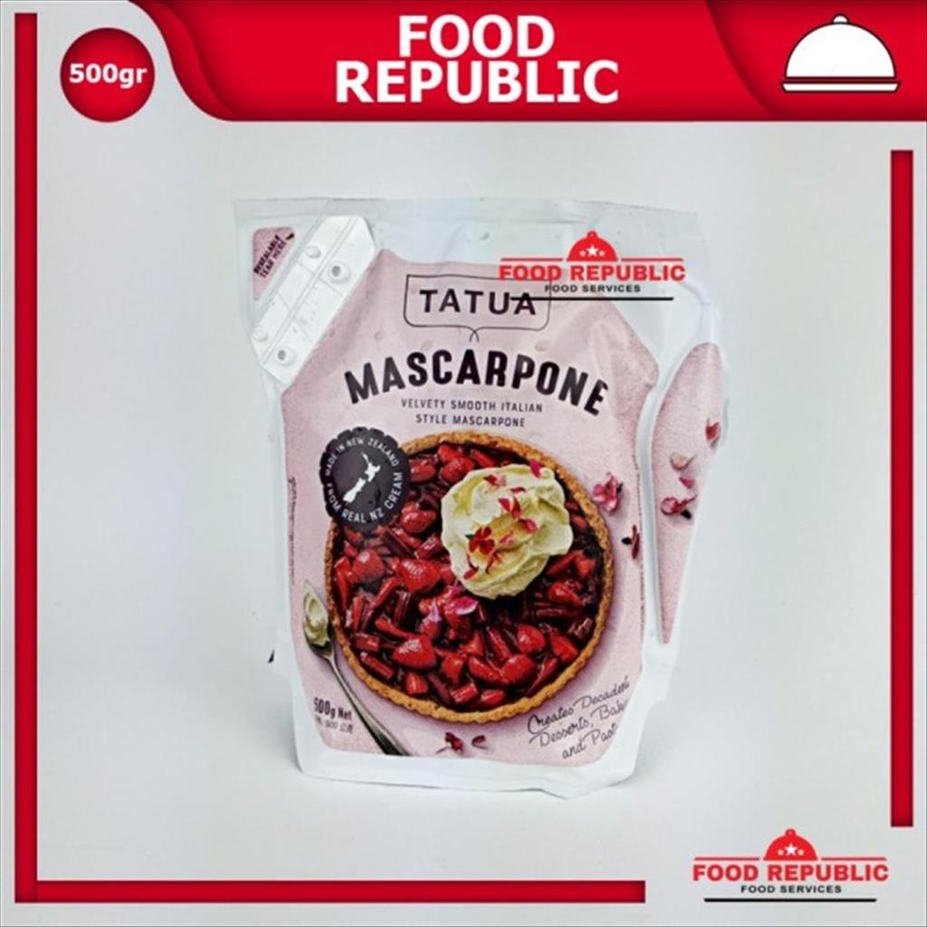 

Tatua Mascarpone Cheese 500 Gr Keju Mascarpone Halal Bahan Tirasu