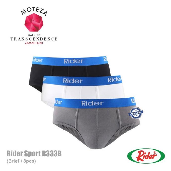 Diskon Celana Dalam Underwear Brief Pria - Rider Sport R 333 B
