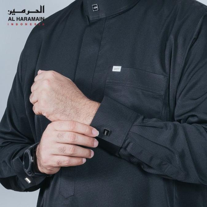 Al Haramain jubah/gamis pria Remaja premium resletting woll manset