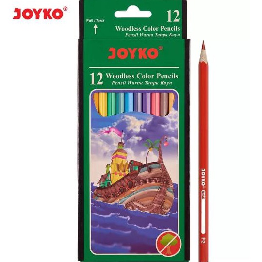 

Cek Disini PENSIL WARNA 12 WARNA JOYKO PANJANG WOODLESS CP 103