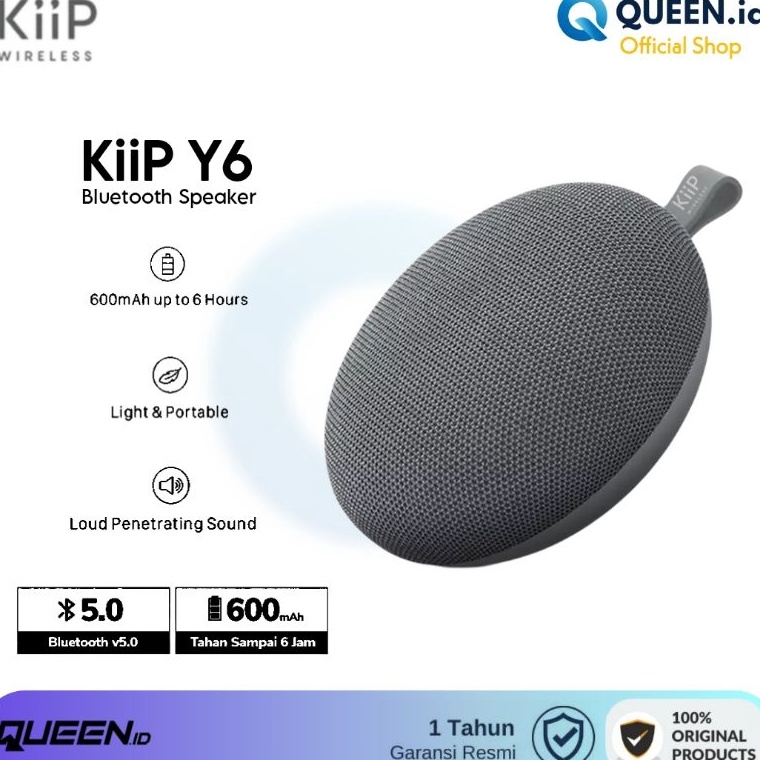 Langsung Kirim.. SAKUMiNi Y6 Bluetooth Speaker By KIIP / Wireless Speaker Bluetooth Round Baseus kii