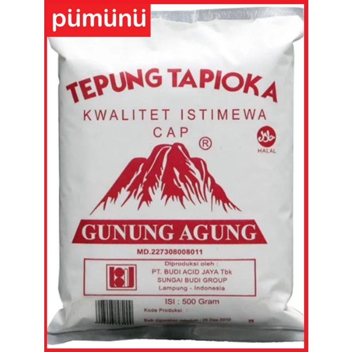 Terlaris Tepung Tapioka Gunung Agung Sagu Gunung [25 Kg]