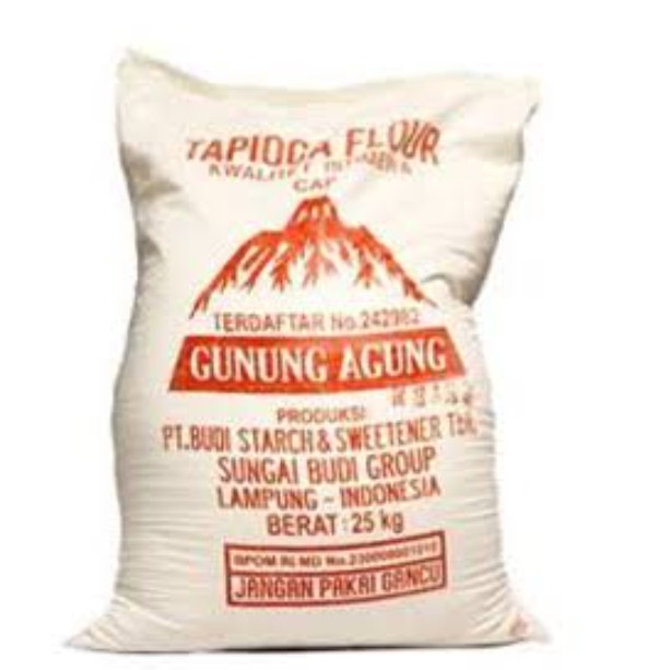 

Terlaris Sagu Cap Gunung 25Kg / Tapioka Cap Gunung / Sagu
