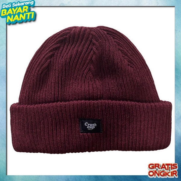Beanie Hat Beni Hatt Distro Cowok Cewek Topi Kupluk Rajut Distro Beanie Hat Remaja Polos Beanie High