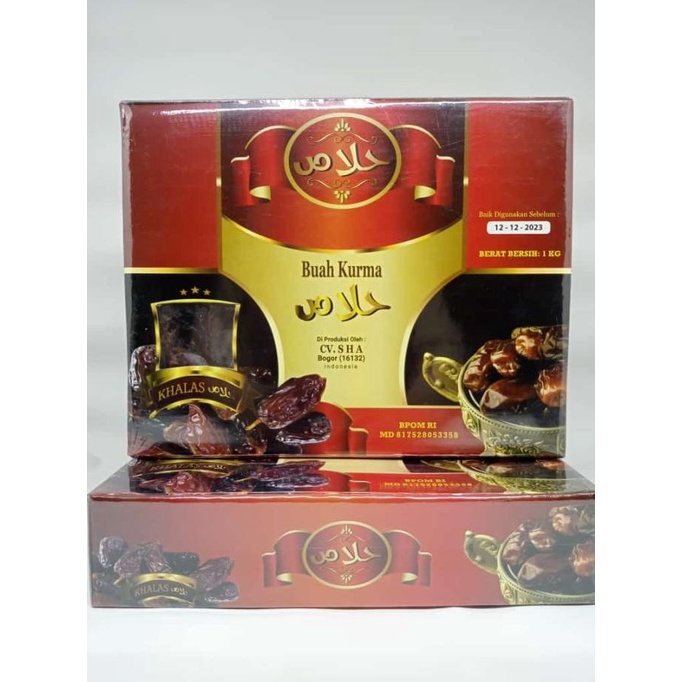 

paling diminati] kurma khalas golden dates