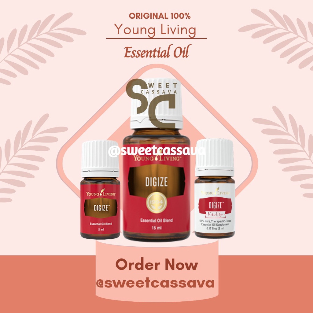 Digize YoungLiving Essential Oil / Vitality (Label Putih) Ready Stok Original Segel