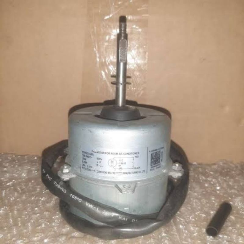 Dinamo Fan Motor Outdoor Ac Midea Sanken YDK25-4 YDK20-4 Diameter kecil Original